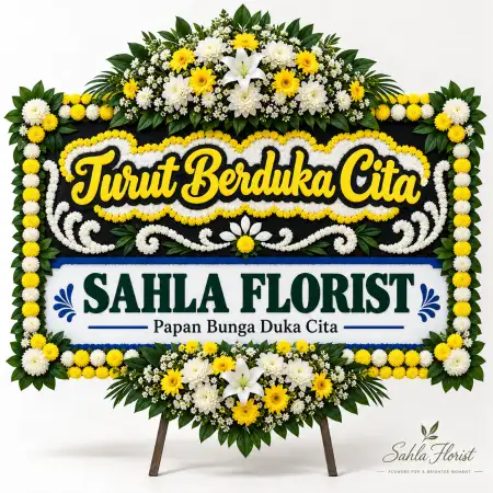 Papan Bunga Duka Wonosobo