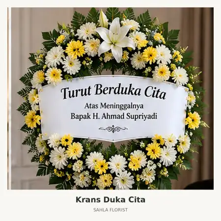 Krans Bunga Duka Wonosobo